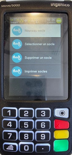 Nouveau socle
